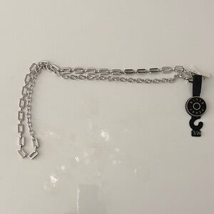 Perry Ellis Silver Chain Belt